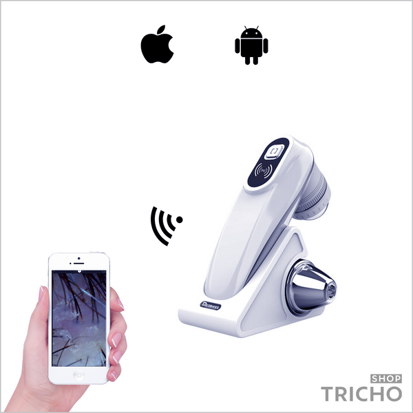 Трихоскоп беспроводной Wi-Fi для смартфонов и планшетов iOS, Android, М13 1021 фото